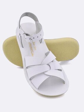 Sun San by Salt Water Sandals White - Kids Size 1